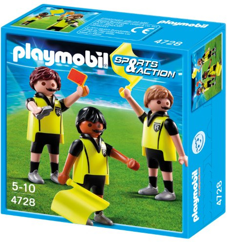 PLAYMOBIL 4728 Schiedsrichter mit Assistenten