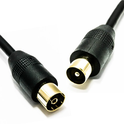 kenable RF TV Aerial Freeview Extension Cable Male to Female Coax Cable 1.5m [1.5 metres]