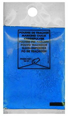 HaWe 912.11 Farbpulver für Schlagschnur 35 G in blau