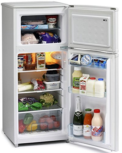 IceKing FF115WE Tall Freestanding Fridge Freezer - White