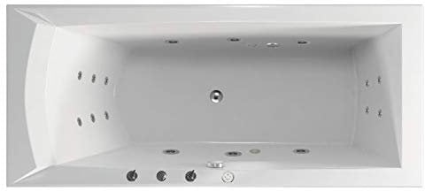 Jacuzzi water, whirlpool bathtub, hydro, massage maxima flat - whirlpool for wellness and relaxation - for almost all tubs