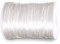 let's make Weiße Satin Rattail Schnur für Baby Zahnen Halskette 100 m DIY Bastelbedarf Holzspielzeug