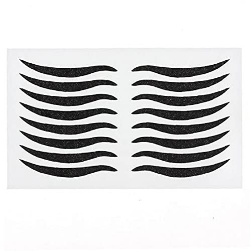 TOSSPER 160pcs Schwarz Augenlid Werkzeuge Sexy Katze-Art-Augen-Aufkleber Eyeliner Band Schönheit Eyeliner Aufkleber-verfassungs-Werkzeug