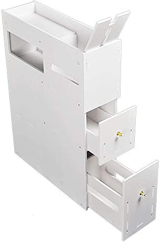YRHH Mobiletto in Legno per Bagno Mobiletto per mobili Porta Rotolo di Carta igienica Organizzatore per riporre Gli Oggetti Armadio Armadio ad Angolo per riporre Il Pavimento