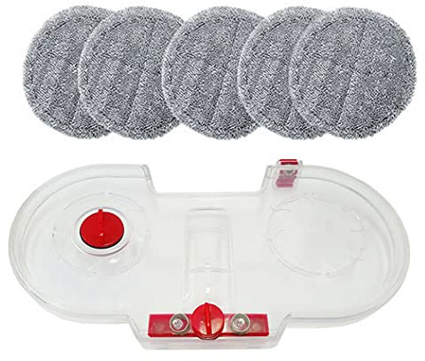 Odashen Serbatoio dell'acqua per mocio elettrico + 5 panni per aspirapolvere Dyson V6 V7/V8/V10 V11 (non include la testa del mocio)