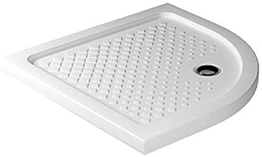 Eckige Duschtasse aus Keramik H. 6 cm 90 x 90 cm H. 6
