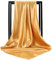 prinfantasy Schal Haare Elegant Schal Damen Tücher Xxl Damen Tücher Groß Frühling Seidenschal damen seide quadratisch silk scarf women Einheitsgröße 90 x 90 cm für alle Jahreszeiten M090057