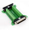 SIENOC D-SUB DB25 Stecker auf Buchse 25-poliger Stecker Breakout zu Leiterplattenklemmen Steckverbinder