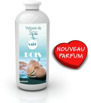 Camylle - Velours de Spa safe BOIS - Parfum pour l'eau du Spa - Un parfum boisé et élégant - 1000ml