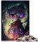 Manga Girl Puzzle für Erwachsene Papppuzzles Puzzles für Erwachsene 1000 Teile für Erwachsene Kinder Erwachsene 10,27 x 20,47/26 * 38cm.