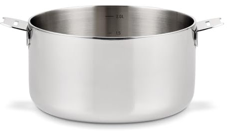 Casserole Inox 14cm Avec Poignée Amovible - 101209