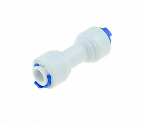 Osmose-Schnellkupplung 1/4 3/8 Schlauchanschluss T-Stück Y-Anschluss 2-Wege-Gleichwinkel Gerade RO-Wasser-Kunststoffrohrverschraubung-I-Form 6,35-6,35 mm