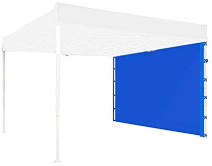 Pavillon Gartenzelt, Sofortige Überdachung Zelt Seitenwand, wasserdichte Faltbare Oxford Stoff, Überdachung Zelt Seitenwand, Festival Partyzelt, 3x2m, Blau