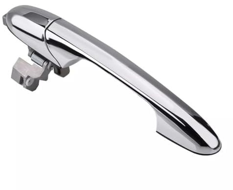 KOOLEVER Outer Chrome Door Handle Left Side for Fiat 500 2007-2016 Abarth 2008-2016, Left Car Door Handle Chrome Replacement 735592026 73545876