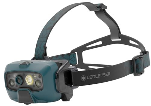 Ledlenser HF8R Core Stirnlampe Led wiederaufladbar Teal Green | LED Kopflampe 1600 Lumen | Adventure Headlights mit Rotlicht | Outdoor Stirnleuchte | Kopfleuchte | wasserdichte Kopftaschenlampe IP68