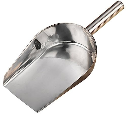 Garneck Pinza para Helado De Acero Inoxidable Pinza para Servir Hielo Pala para Papas Fritas Pala Plana para Helados Y Dulces - Diseño Otoñal