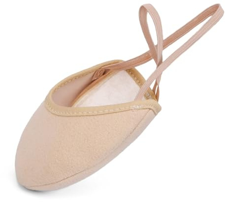 Asyusyu Schuhe für Rhythmische Sportgymnastik Halbsohle Tanzschuhe für Ballett Pirouetten Turnen