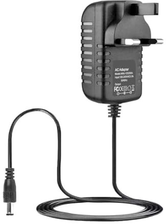 UK Plug 6V AC-DC Adaptor Power Supply for Sony XDR-S41D Portable DAB Radio