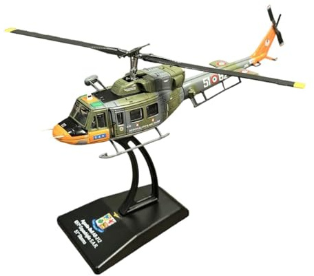 Bffcnl Modellino di Elicottero/Aereo in Metallo Pressofuso in 1:100 per Gioco da Tavolo.
