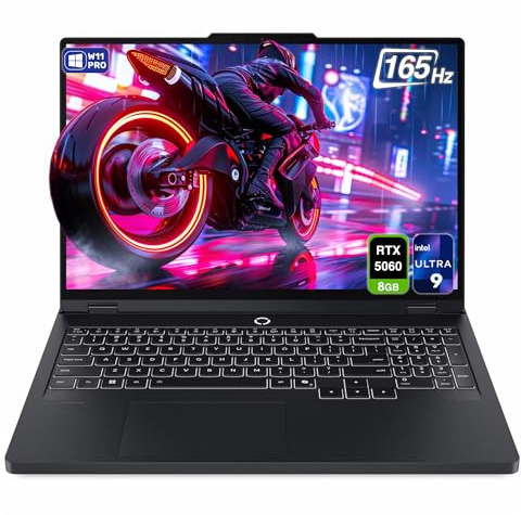 Lenovo Legion Pro 5i Gen 10 Gaming Laptop, Intel Ultra 9-275HX, 64GB DDR5 RAM, 4TB PCIe SSD, 16 WQXGA (2560x1600) Display, Nvidia G-Force RTX 5060, 24-Zone RGB Keyboard, W11 Pro, Eclipse Black