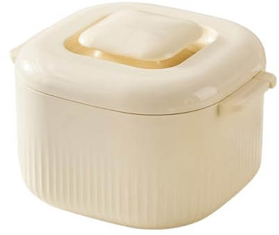 Microwave Rice Cooker - 1700ml Food Cooker Container,Food Cooking Container,for Pasta Noodle Vegetables Home Kitchen Microwave Party Restaurant
