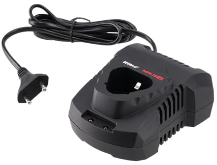Ladegerät für Li-Ion-Akkus DEDRA Maus, 12 V, Ladestrom 2,4 A, Leistung 50 W, Schnellladung, mit Ladeanzeige und Überhitzungsschutz, kompakte Bauweise