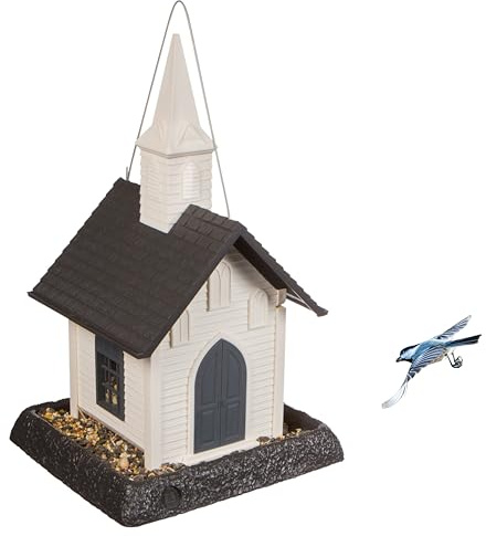 North States Village Collection Around Town-Birdfeeder-Church