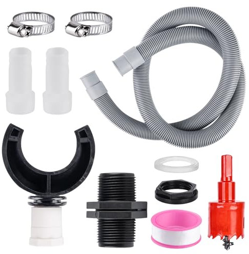 Regenwassersammler, Regentonnen Verbinder, 100mm Regensammler Für Fallrohre, Regentonnen Verbindungsset, Regensammler Speedy Regentonnen Anschluss Fallrohr Fallrohr Regensammler 100cm Flex Schlauch 25