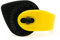 Fred Kelly Picks D5J-L-3 Delrin Bumblebee Jazz Light Gitarrenplektrum (3 Stück), schwarz/gelb, 0,50 mm