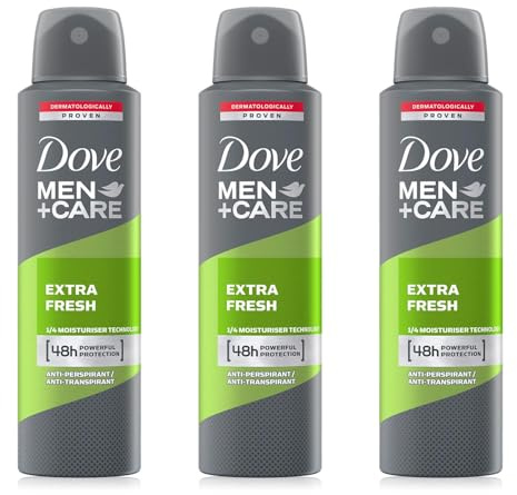DOVE Deodorant Spray für Herren, 250 ml, extra frisch