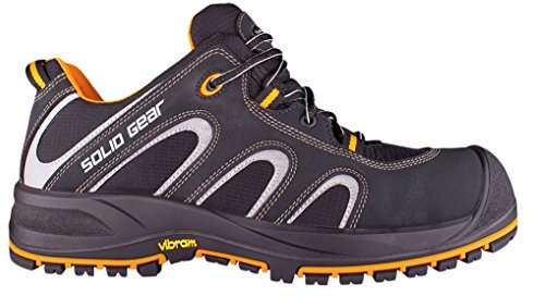 Solid Gear sg7300142 Griffin Sicherheitsschuhe S3 Größe 42 Schwarz/Orange