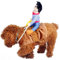 Hotumn Hund Kostüm Haustier Kostüm Pet Anzug Cowboy Rider Stil Hund Halloween-Kostüm Pet Funny Kleidung, L