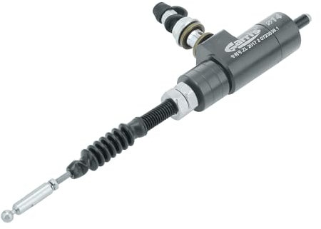 GOOFIT Pompa Frizione Idraulica Moto M8 x 1.25mm Sinistro Cilindro Alluminio CNC Universale sostituzione per YZ125 YZ250 YZ250F YZ450F WR250F WR450F Pit Bike Scooter e Ciclomotore Grigio