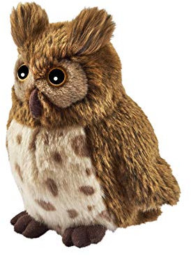Anima- Eule 18 cm H Plüsch 1695 braun beige
