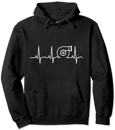 Turbolader Herzschlag Turbo Tuner Autoliebhaber KFZ Geschenk Pullover Hoodie