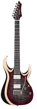 Cort X700 Duality II Lava Burst Electric Guitar with Gig Bag