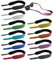CKANDAY Lot de 10 sangles flottantes pour lunettes de soleil, 10 couleurs, durables et flottantes en néoprène souple pour lunettes de soleil, pour sports de plein air, activités aquatiques, hommes,