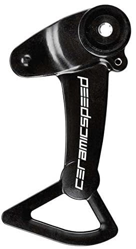 CeramicSpeed Unisex-Adult Zubehör Gabbia Wechsel Ospwx Carbon Senza Pulegge Nero Sram Axs Eagle fahrradzubehör, Schwarz (Schwarz), Einheitsgröße