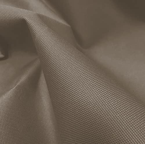 A-Express Schwer Pflicht Strapazierfähiger Dicker wasserdichter Segeltuchstoff 600D Outdoor Abdeckplane Meterware - Zeder Asche 1 Metre (100cm x 150cm)