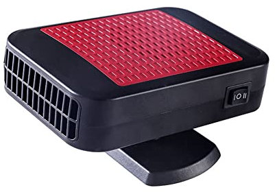 Autoheizung Defroster,MoreChioce 200W Tragbare Auto Heizlüfter Auto Windschutz Defroster 360° Drehbar Windschutzscheiben Heizlüfter Kühlventilator Demister Schnelles Heizen Entfeuchter Defogger,12V