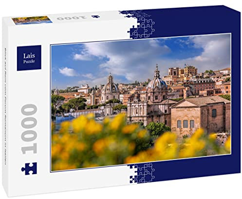 Lais Puzzle Blick auf Rom vom Forum Romanum in Italien 1000 Teile