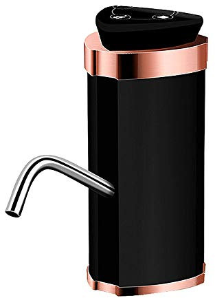 Fontana per Bere Pompa Doppia a Pulsante Portatile Pompa per Acqua elettrica Ricaricabile Senza Fili Pompa Intelligente con Cavo USB e indicatore Luminoso