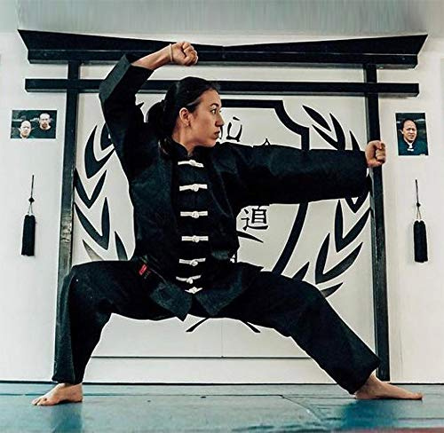 DEPICE Kung-Fu Wushu Anzug CHINA schwarz