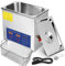 Ultraschallreiniger 6L, Reiniger ultraschallgerät Ultraschallreinigungsgerät Ultrasonic Cleaner, Heizung Digital Timer, fur glasses Jewellery False Teeth Coins, Reinigungshandschuhen Reinigungskorb