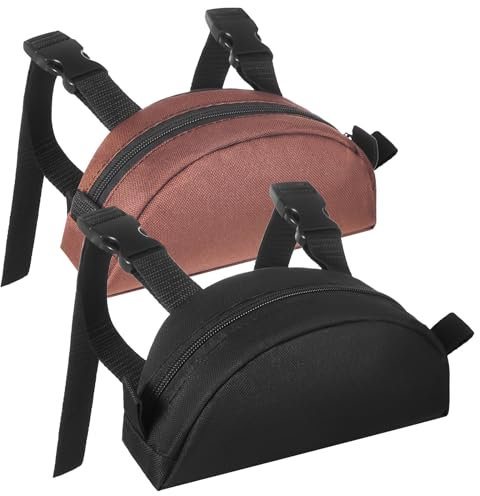 Shinylin Satteltasche für Westernsattel, Satteltasche, Satteltasche für Pferde, Handy, Trail-Reiten, 2 Stück, Schwarz und Braun