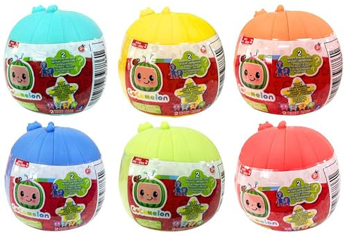 CoComelon Blindkapselnummernfiguren-Set, 6 Bälle