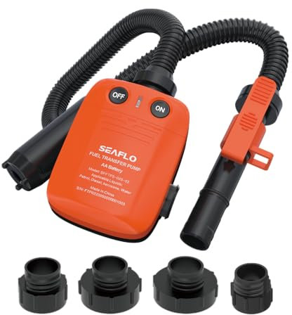 SEAFLO 552135 Pompe DE Transfert Autonome pour Carburant, Huile, Eau, Adblue, 9L/Min