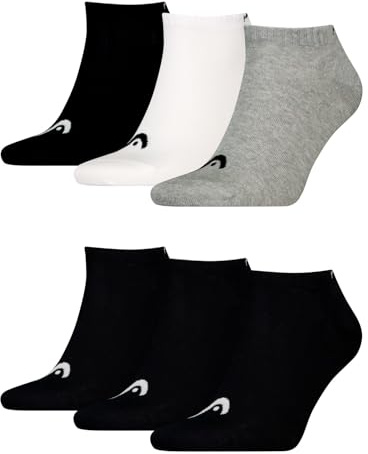 HEAD Herren Damen All Sports Sneaker Socken 6P