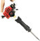 Demolition Hammer Breaker Drill,1900W 55J Single Cylinder Gas Demolition Jack Hammer Concrete Breaker Kit,1500bpm 2-Stroke Petrol Demolition Hammer Chisel Hammer,with Pointed and Flat Chisel