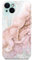 ONEFLOW Bliss Cover für iPhone 13 Hülle in Marmor Optik, Designer Case Handy Schutzhülle mit Kameraschutz, Muster Hardcase Glitzer Handyhülle marmoriert, Rosa Grau